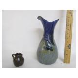 Pottery Vase W/Mini Jug Pottery Vase W/Mini Jug