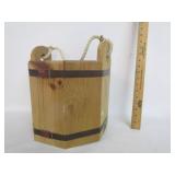 Wood Bucket Wood Bucket