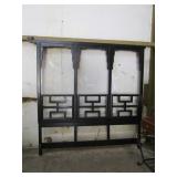 Asian Designed King Bed Missing End Piece Asian Designed King Bed Missing End Piece