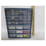 Plastic Hardware Storage Full Of Nails And Screws Plastic Hardware Storage Full Of Nails And Screws