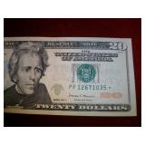$20 2017A Star Note Ser#PF12671035* CRISP $20 2017A Star Note Ser#PF12671035* CRISP
