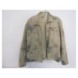 Chico's Design Denum Jacket Size 1 Chico's Design Denum Jacket Size 1
