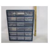 Plastic Hardware Storage Full Of Nails And Screws Plastic Hardware Storage Full Of Nails And Screws