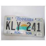 Tenn License Plate Tenn License Plate