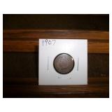 1907 Indian Cent 1907 Indian Cent