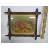 Antique Fruit Print In Antique Frame Antique Fruit Print In Antique Frame