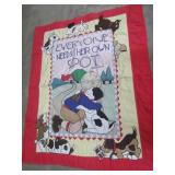 Hand Sewn Throw Blanket Hand Sewn Throw Blanket