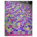 Full Size Hand Sewn Quilt Full Size Hand Sewn Quilt