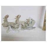 Russ Ceramic Santa W/Reindeer Russ Ceramic Santa W/Reindeer