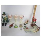 Christmas Decor,Plastic Santa Cups Christmas Decor,Plastic Santa Cups