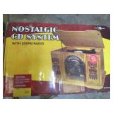 Nostalgic CD System: NEW/Never Opened Nostalgic CD System: NEW/Never Opened