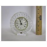 Bassett Walker Lead Glass Clock