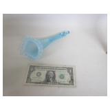 Epergne Fenton Light Blue Horn