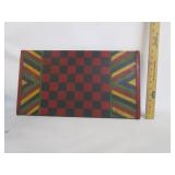 Vintage Wood Checker Board