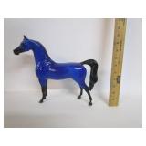 Stone Brand Blue Horse Statue