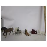 Cheval Horse,Goebel,Castagma,Teak Horses