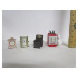 Mini Clocks,Elgin,Ect