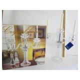 Crystal Clear Light Candelabra