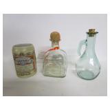 Budweiser Stein w/Vtg Bottles