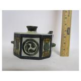 Japanese Okinawa Ceramic Showa Period Hip Flask