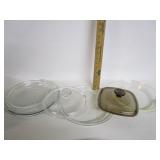 Pyrex Pie Dishes W/Lids