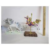 Princeton Gallery Meadow Unicorn Carousel Horse
