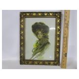 Vintage Victorian Woman Print