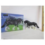 Breyer Gallery Othello The Black Shire Horse