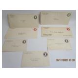 Vintage Pre-Stamped Envelopes: NEVER USED