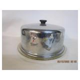Vintage Cake Storage Glass Bottom Vintage Cake Storage Glass Bottom