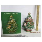 Ceramic Christmas Tree Cookie Jar Ceramic Christmas Tree Cookie Jar