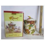 Harvest Autum Leaves Cookie Jar Harvest Autum Leaves Cookie Jar