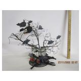 Halloween Wire Tea Light Tree Decor Halloween Wire Tea Light Tree Decor