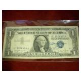 $1 1957B Silver Cert $1 1957B Silver Cert