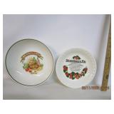 Strawberry Pie Dish W/Serving Bowl Strawberry Pie Dish W/Serving Bowl