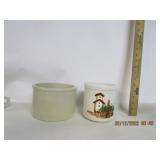 Roseville,Pottery Crock Roseville,Pottery Crock