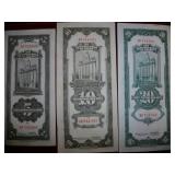 $5, $10 & $20 1930 Shanghai China $5, $10 & $20 1930 Shanghai China