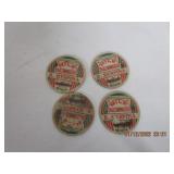 Vtg Cardboard Milk Cards Vtg Cardboard Milk Cards