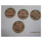 Vtg Cardboard Milk Cards Vtg Cardboard Milk Cards