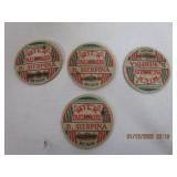 Vtg Cardboard Milk Cards Vtg Cardboard Milk Cards