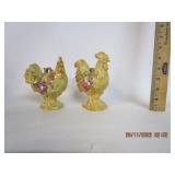 Fitz & Floyd Classics Tuscan Villa S&P Hens Fitz & Floyd Classics Tuscan Villa S&P Hens
