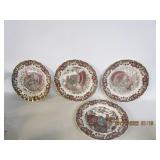 Johnson Bros. His Majesty Turkey Coll Plates Johnson Bros. His Majesty Turkey Coll Plates