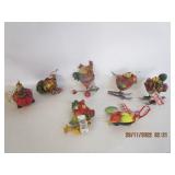 Christmas With Country Friends Chicken Ornaments Christmas With Country Friends Chicken Ornaments