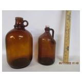 Brown Glass Jug,Clorox Bottle Brown Glass Jug,Clorox Bottle