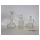Mid Century Cruet Bottles Mid Century Cruet Bottles