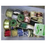 Tote Full Holiday Ribbon