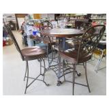 Pub Table Metal 3Ft Rx42'T