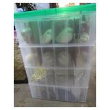 Lots Of Ornaments w/Storage