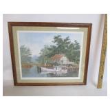 Camp On The Bayou Print