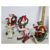 Santa Decor Some Paper Mache Made
